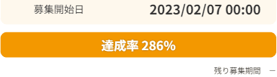 VERFUNDの抽選倍率