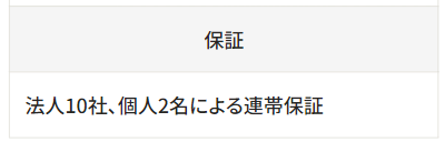 ガイア案件の保全条件1