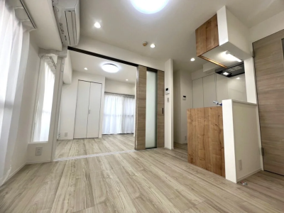 麻布十番案件のリノベーション計画の完了後の画像