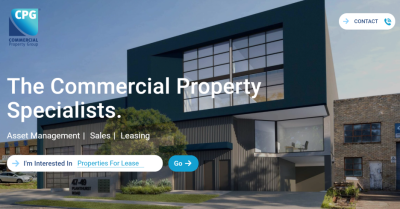 CPG社のサイト画像