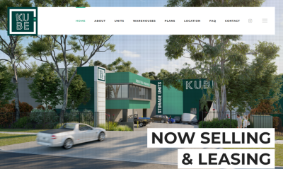 THE KUBEのサイト画像