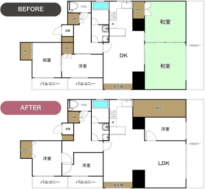 リノベーションを伴う案件のイメージ画像