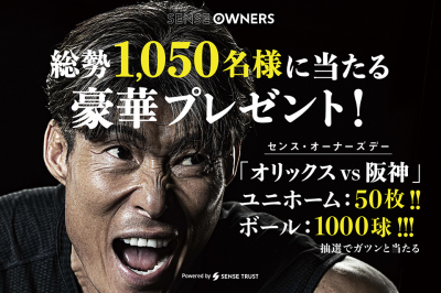 オリックスVS阪神のスポンサーゲームのイメージ画像
